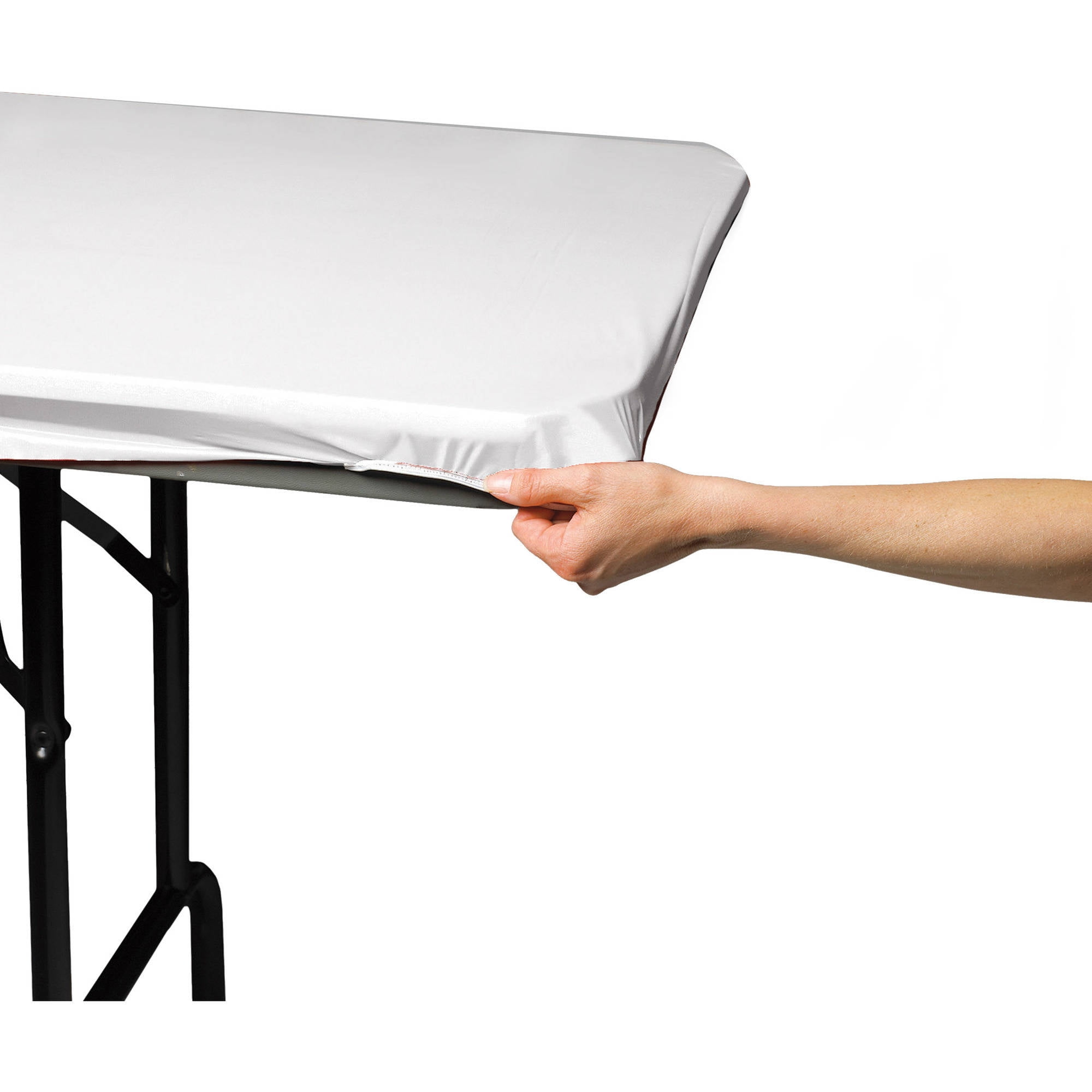 Stay Put Tablecover White, 29" x 72", each