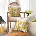 thumbnail image 2 of Daffodils Spring Throw Pillow Cover Set of 2, 18 x 18 Inch Spring Summer Flower Cushion Case for Sofa Couch, 2 of 6