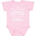 thumbnail image 3 of Inktastic Little Sister Girls Baby Bodysuit, 3 of 5