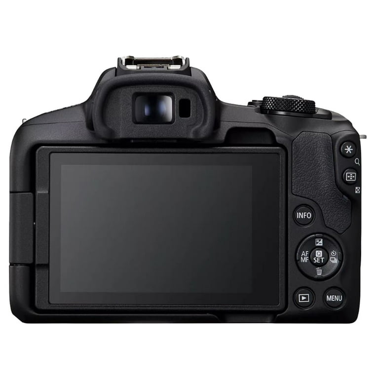 Canon EOS R50 Mirrorless Camera Black with RF-S 18-45mm Lens