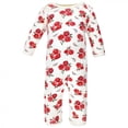 thumbnail image 3 of Hudson Baby Infant Girl Cotton Coveralls, Basic Rose Leopard, 9-12 Months, 3 of 5