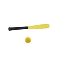 thumbnail image 4 of ziyahi Softball Bat 21 Inch Training Foam Bat Hitting Baseball Practice Gift Boys Girls Game Playing Beginners Baseball Gift Yellow 54cm, 4 of 6
