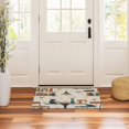 thumbnail image 3 of Yayeee Doormat for Inside 20"x32" Absorbent Low-Profile Washable Non-Slip Rubber Backed Entryway Rug, Cats Reading Pattern, 3 of 8