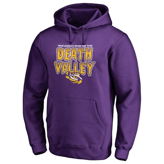 Men's Purple LSU Tigers Hometown Collection Pullover Hoodie
