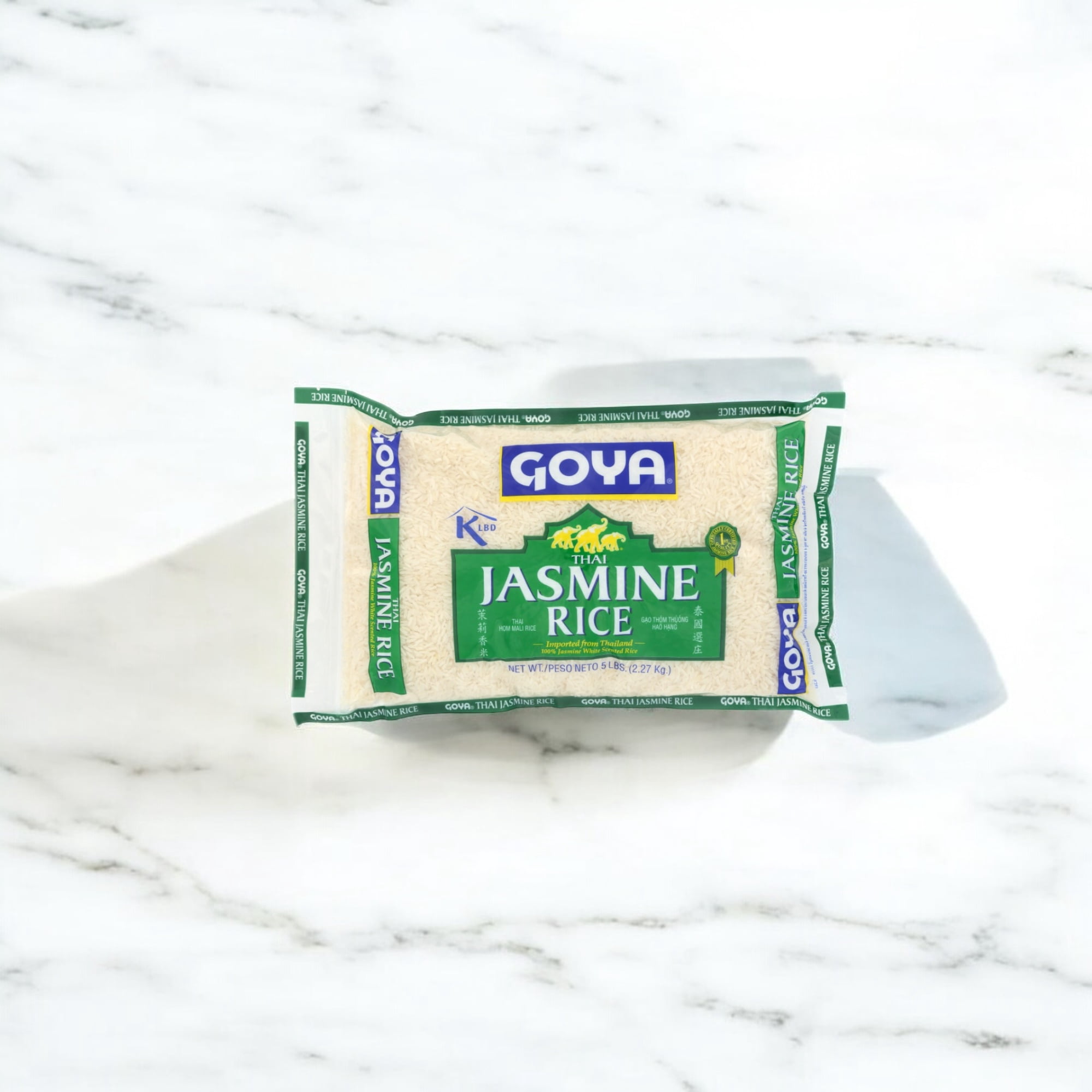 Goya Jasmine Rice, Thai 5 Lb, Pack of 1