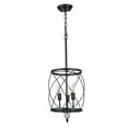 thumbnail image 5 of Indoor 3-Light Modern Cage Pendant Light Foyer Cafe Ceiling Hanging Lamp Vintage, 5 of 11