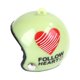 thumbnail image 2 of Casco para mascotas sweethay loros sombreros disfraces ajustables protector corazón verde, 2 of 6