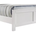 thumbnail image 5 of New Classic Andover 4-Piece Wood Cal King Bedroom Set with Chest in White, 5 of 16