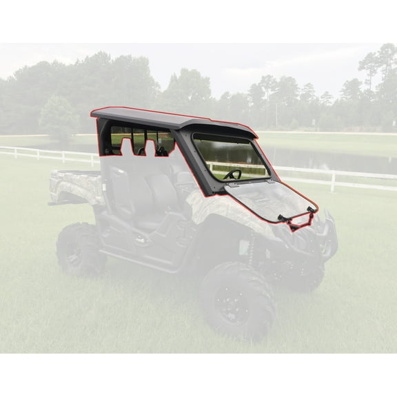 All Steel Complete Cab Enclosure System No Doors for Yamaha 2014-21 Viking 700