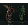 thumbnail image 3 of Dueling Dragons Ensemble de 4 Figurines Dragon sur Géode, 3 of 3