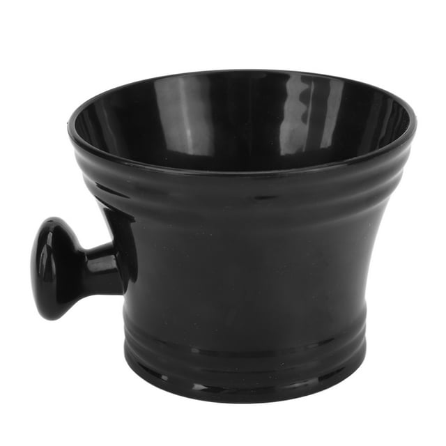 Tazón de afeitar BuyWeekMX Tazón de jabón de afeitar multiusos Negro