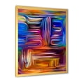 thumbnail image 2 of Designart 'Colour Spiral Fusion V' Modern Framed Art Print, 2 of 4