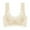 Beige, variant on Seductiva Sports Bras for Women Contrast Lace Wireless Bra Comfy & Breathable Bra Women's Lingerie & Underwear Push Up Comfort Soft No Underwire 1PC