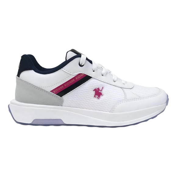Tenis Polo Para Mujer Color Blanco Modelo U102B