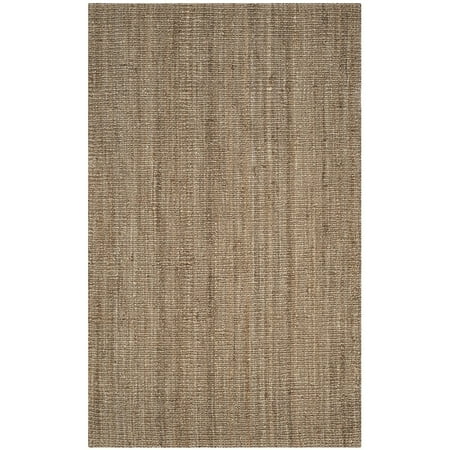 Safavieh Natural Fiber Collection Nf447m Hand Woven And Grey Safavieh Natural Fiber Collection Nf447m Hand Woven And Grey Jute Area Rug 2 6 X 4