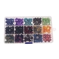 thumbnail image 2 of 388 Unids Cajas de Espaciadoras Granos de Piedras Volcánicas para Brazalete, Collar, Aretes Bricolaje, 2 of 9