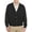 BLACK, variant on Harbor Bay by DXL Big and Tall Men's V-Neck Cardigan Sweater, Black, 4XL
