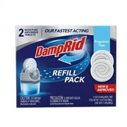 DampRid 15.8 oz. Fragrance Free Drop-In Tab Moisture Absorber Refills (2-Pack)