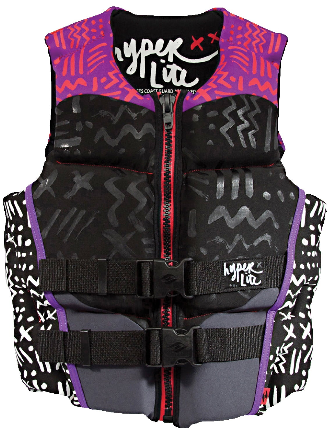Hyperlite Indy Womens Pink Life Jacket LARGE