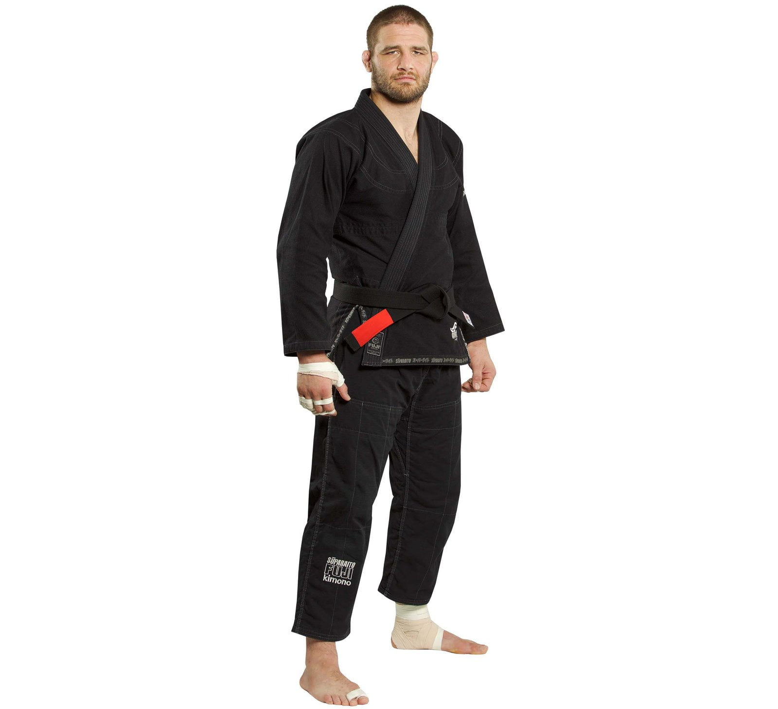 Fuji Suparaito Superlite Brazilian Jiu Jitsu Gi Black (A5)