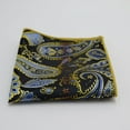 thumbnail image 3 of Bangcool Men's Pocket Square Fashion Pattern Pocket Handkerchief Suit Handkerchief, 3 of 7