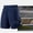 Dark Blue, variant on LEKWK Workout Shorts for Men Elastic Waist Quick Dry Athletic Short with Zipper Pockets Lightweight Breathable Activewear for Running Gym Training Black XXL