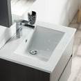 thumbnail image 5 of 24" Freestanding Bathroom Vanity with Ceramic Sink - Silver Grey, 5 of 9
