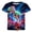 Multicolour, variant on LRen Boys T Shirts 5t Boys Space Astronaut Print Crew Neck Short Sleeve T Shirt Top Kid Boy Summer Tops Breathable & Lightweight Kids Cotton Summer Top