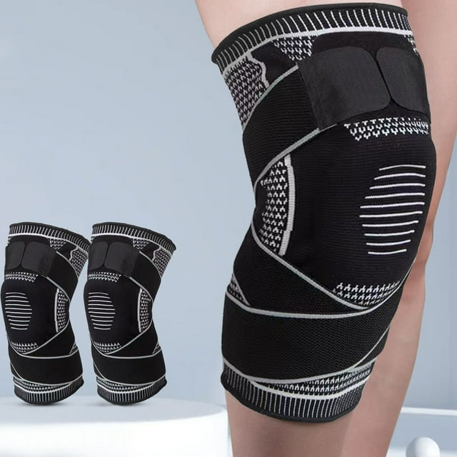 Knee Gear for Sports and Training – Breathable Compression Knee Support with Ergonomic Fit for Outdoors and Strength Training