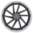 thumbnail image 3 of XO FLORENCE 22X10.5 5X112 20ET 71.5CB M-GUNMETAL W/ BRUSHED FACE & STAINLESS LIP WHEEL, 3 of 3