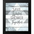 thumbnail image 2 of Kimberly, Allen 12x14 Black Modern Framed Museum Art Print Titled - Save Water, 2 of 5