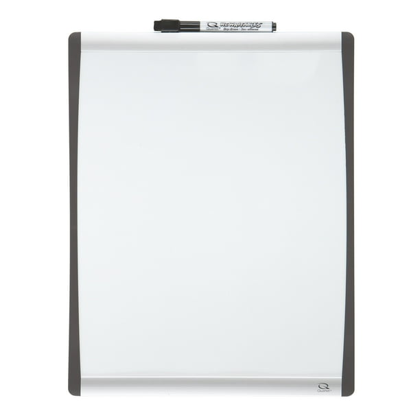 Quartet DryErase Board, 11" x 14", Black Frame (79367)
