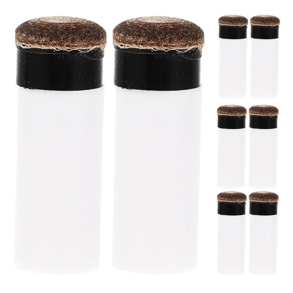 WEUVEB 8-Piece Professional Billiards Pool Cue Set with Plastic Build for Serious Players