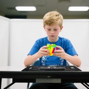 AuntyFey Speed Cube Timer, Automatic Calculation Sensitive Cube Race Stack Competition Accuracy to 0.001 Seconds