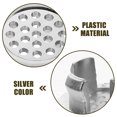 thumbnail image 5 of HOMEMAXS 30 pcs  Sink Overflow Cover Plastic Basin Hole Cover Wash Basin Overflow Ring, 5 of 8