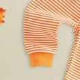 thumbnail image 4 of Hessimy Baby Girls Clothes Long Sleeve Romper Jumpsuit Pants Outfit Set 0-3 Months Baby Girl Clothes 3 6 12 18 24 Months 2t 3t Outfits (Orange,18-24 Months), 4 of 7