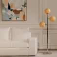 thumbnail image 4 of Moe's Home Collection Ida Floor Lamp Metal Silver, 4 of 4
