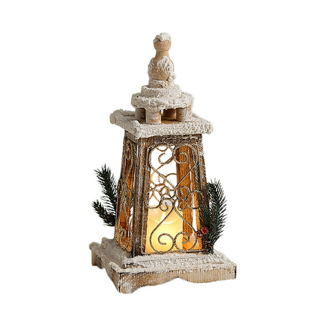 Luminous Mini Desktop Ornament White LED Glowing Decorative For Home Desk Modern Ambient Light Display