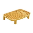 thumbnail image 2 of Dualoai Cat Litter Box Step Cat Litter Trapping Mat for Bedroom Living Room Lavatory Yellow, 2 of 9