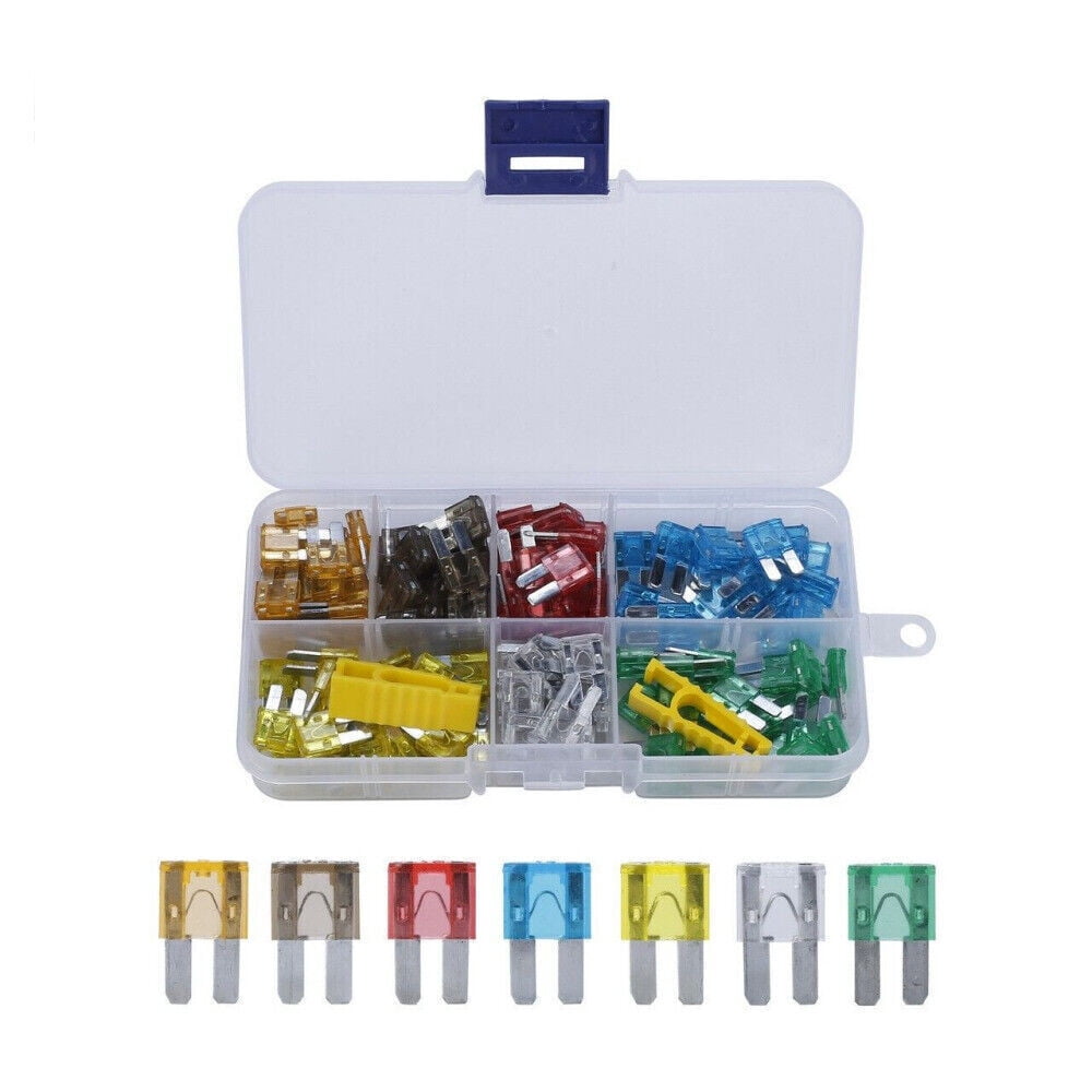 280pcs Assortment Micro2 Blade Fuse 5A 7.5A 10A 15A 20A 25A 30A Fuse Kit For Car