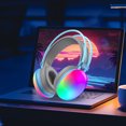 thumbnail image 6 of Rojia Wireless Silent Colorful Headphones, Multicolor LED Lights, Bluetooth 5.0, Up to 10 Hours of Usage Time, 6 of 7