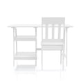 thumbnail image 2 of Prenna Wood 2-Piece Writing Desk and Chair Set in White, 2 of 6
