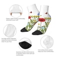 thumbnail image 5 of Naloa Wild Herbs Ankle Socks for Women Non Slip Socks No Show Socks Classic Low Cut Casual Socks Casual Socks, 5 of 7