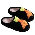 thumbnail image 6 of Slippers for Women Warm Non Slip Home Indoor Slippers Fluffy Slippers Winter Cozy Plush Slippers Print House Flat Closed Toe Slippers, 6 of 7