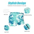 thumbnail image 5 of COOFANDY Mens Swim Briefs Square Cut Swim Trunk Swimming Short Swimwear Boardshort with Pocket, 5 of 6