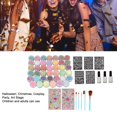 thumbnail image 3 of Nrdde 2025 Latest Model 1.4oz 30ml Temporary Glitter Tattoo Kit 6 Fluorescent Colors..., 3 of 5