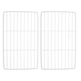 thumbnail image 2 of GOOHOCHY 2 estantes de repuesto para refrigerador: rejillas de alambre para congelador comercial - Estantes metálicos utilitarios para refrigerador comercial, color blanco, 2 of 8