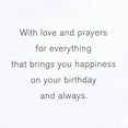 thumbnail image 3 of American Greetings Religious Birthday Card for Her (A Birthday Blessing), 3 of 4