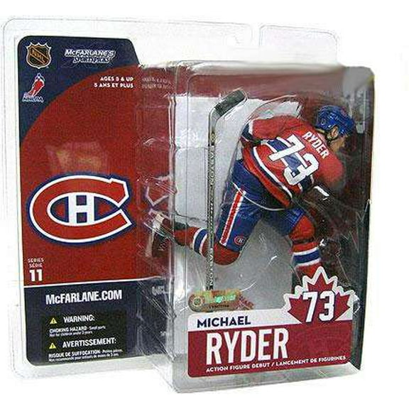 McFarlane NHL Action Figures Series 11: Michael Ryder Red Jersey