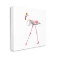 thumbnail image 4 of Stupell Industries Royal Flamingo with Crown Animals & Insects Painting Gallery Wrapped Canvas Art Print Wall Art, 17 x 17, 4 of 8